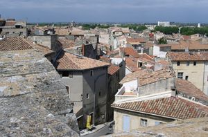 Blick &uuml;ber Arles vom Amphitheatre