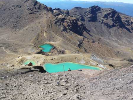 Tongariro Crossing - Lakes
